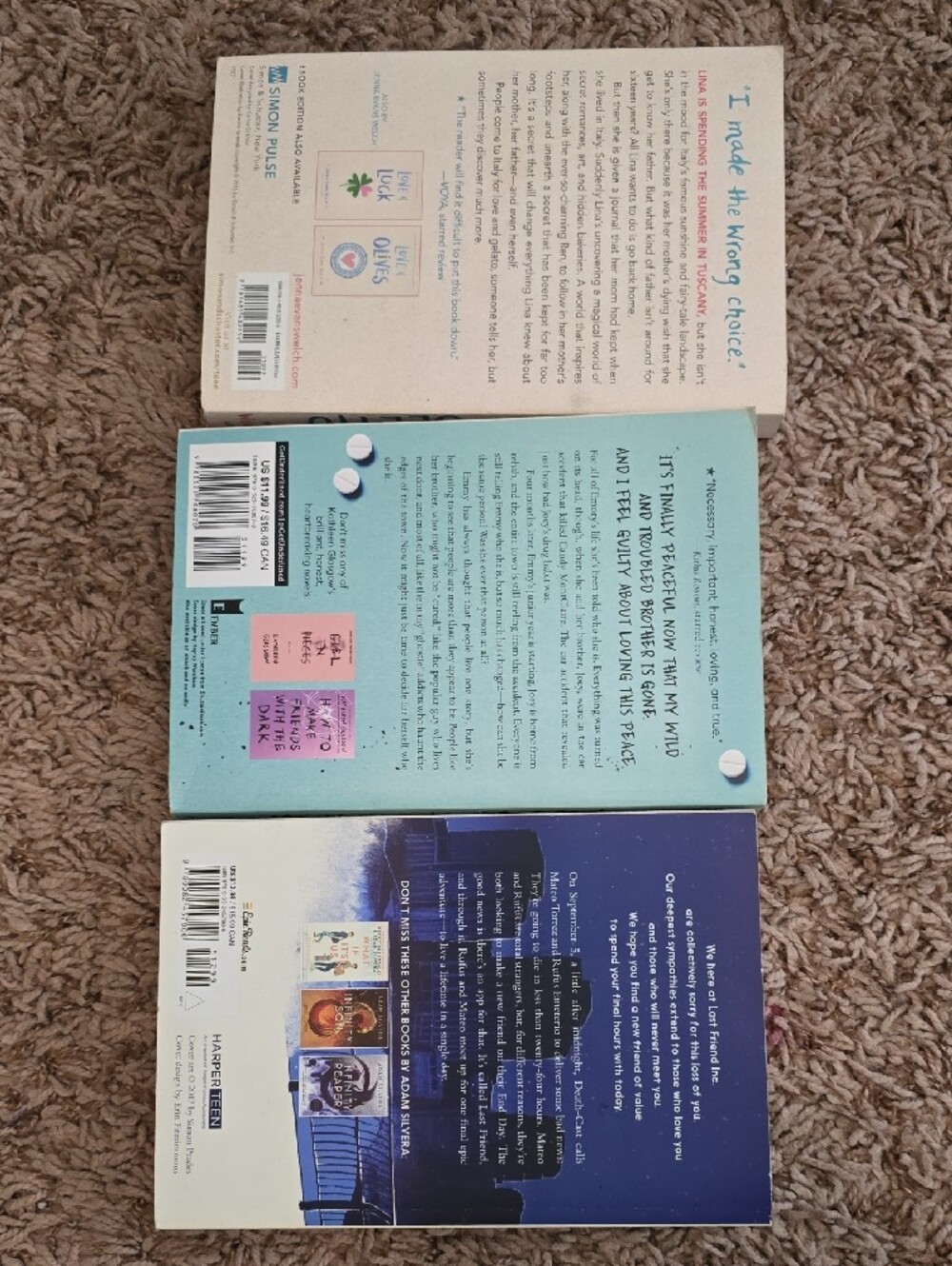 Love & Gelato, You'd Be Home Now, They Both Die at the End - Book Bundle - Picture 2 of 3